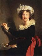 Self-Portrait Elisabeth-Louise Vigee-Lebrun